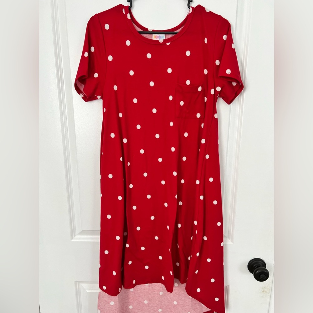 Lularoe polka dot Carly
